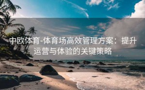 中欧体育-体育场高效管理方案:提升运营与体验的关键策略