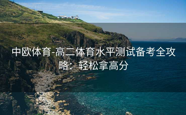 中欧体育-高二体育水平测试备考全攻略：轻松拿高分