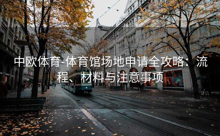 中欧体育-体育馆场地申请全攻略：流程、材料与注意事项