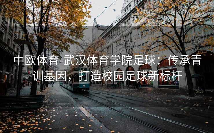 中欧体育-武汉体育学院足球：传承青训基因，打造校园足球新标杆
