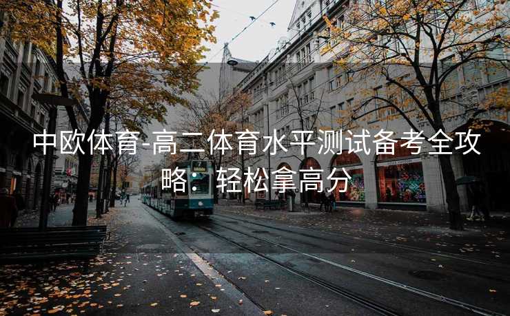 中欧体育-高二体育水平测试备考全攻略：轻松拿高分