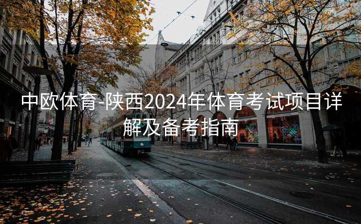 中欧体育-陕西2024年体育考试项目详解及备考指南