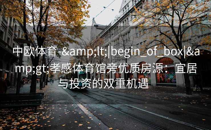 中欧体育-&lt;|begin_of_box|&gt;孝感体育馆旁优质房源：宜居与投资的双重机遇  